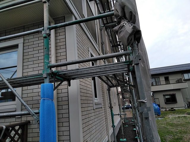 敦賀市でモールの交換工事
