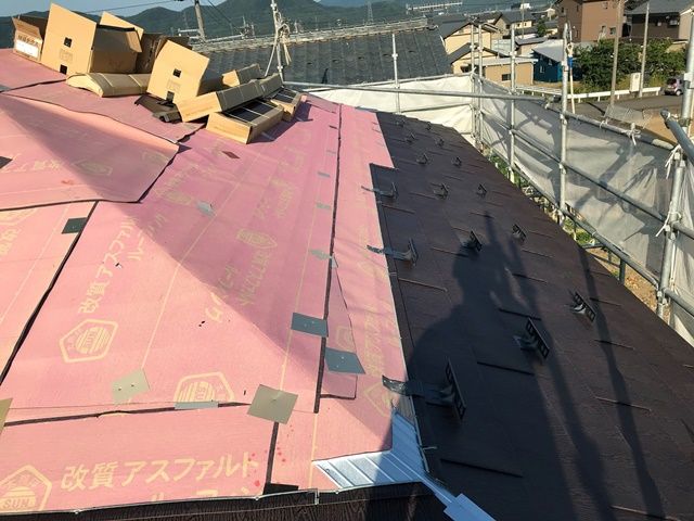越前市で屋根のリフォーム２