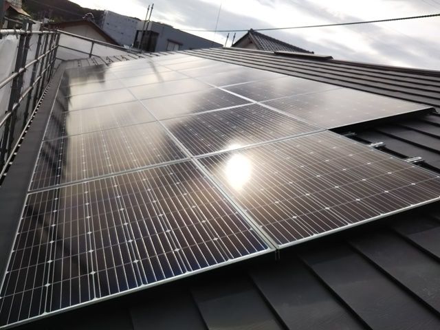 福井市で太陽光パネル設置