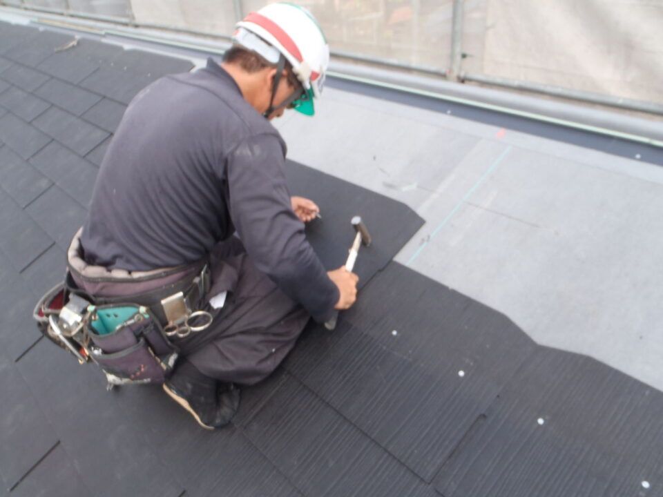 カラーベストコロニアルの屋根工事