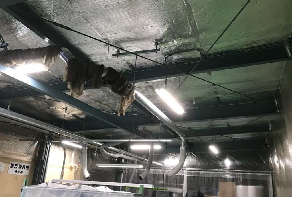 福井県坂井市　遮熱材リフレクティックス